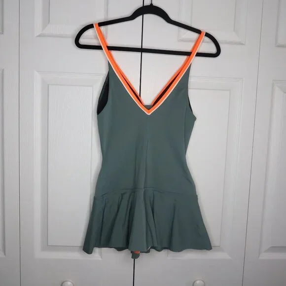 Free People FP Movement Green Hitting The Sweet Spot Skortsie Women's Medium M - Picture 9 of 10